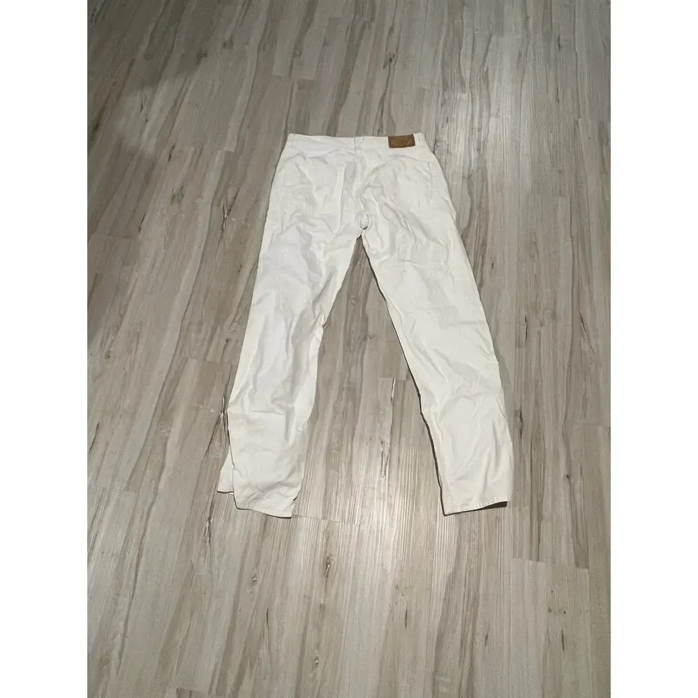 Polo Ralph Lauren Authentic white dungarees RL Jeans size 30